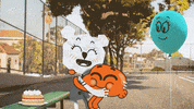 Abrazo Darwin GIF by Cartoon Network EMEA