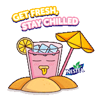 Drink Beach Sticker by NestleProfessional_SJORA