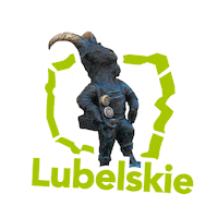 potgovpl goat sculpture symbol lublin Sticker