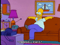 happy homer simpson GIF