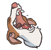 Laugh Podenco Sticker