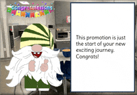 Congratulations Gnome GIF