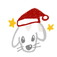 audreykomg dog christmas stars puppy Sticker