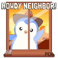 Wave Hello Sticker by Pudgy Penguins