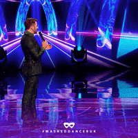 Joel Dommett Hug GIF by The Masked Singer UK & The Masked Dancer UK