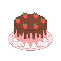 Birthday Cake Cooking Sticker