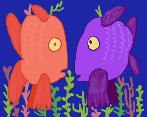 Sea Life Love GIF
