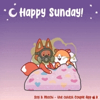 Happy Sunday Sun GIF by SoyandMochi