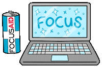 Work Computer Sticker by FITAID