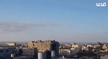 Smoke Rises Over Gaza Strip as Airstrikes Continue