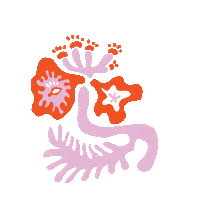 Flower Power Pink Sticker