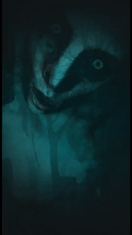 UncannyPictures giphygifmaker horror scary ghost GIF
