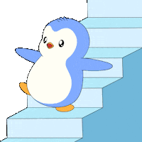 Coming On My Way Sticker by Pudgy Penguins