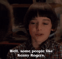 Will Kenny Rogers GIF by Stranger Things