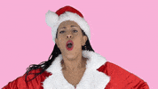 ComedianHollyLogan christmas merry christmas santa holidays GIF