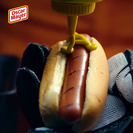 oscar_mayer giphyupload food hungry hot dog GIF