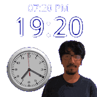 19 20 7Pm Sticker