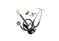 beodora art music guitar doctor Sticker