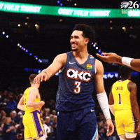Oklahoma City Smile GIF by OKC Thunder