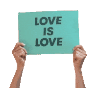 Love Is Love Lgbt Sticker by Roba da Donne