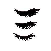 Eyes Lash Sticker by The Social Impact