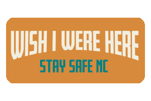 Stay Home North Carolina Sticker by visitnc
