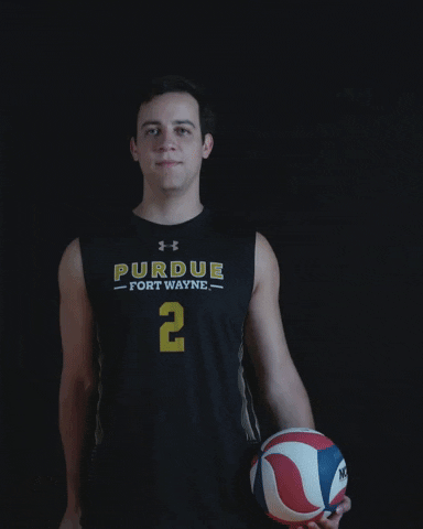 Volleyball Flex GIF by Purdue Fort Wayne Athletics