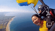 skydiveaus love adventure plane float GIF