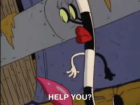 nickrewind giphydvr nicksplat aaahh real monsters giphyarm044 GIF