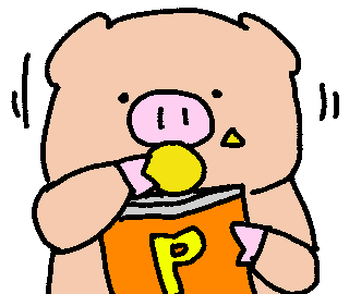 Coffee Pig Sticker