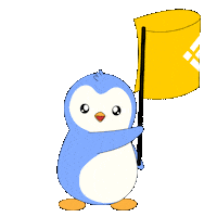Crypto Penguin Sticker by Pudgy Penguins