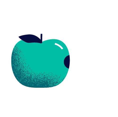 Apple Nom Sticker by riskified