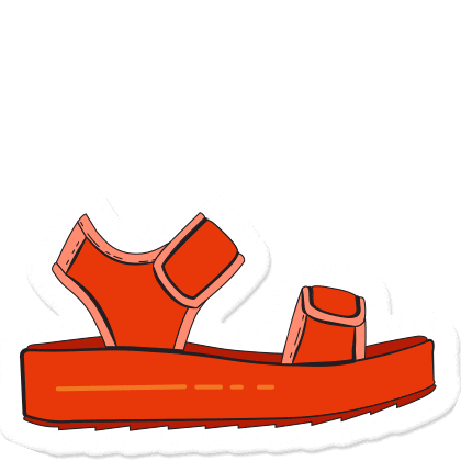 Red Shoes Pregnancy Sticker by FAREAustralia