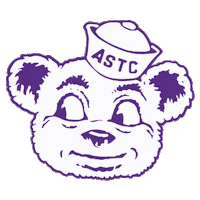 vintage bear Sticker by University of Central Arkansas