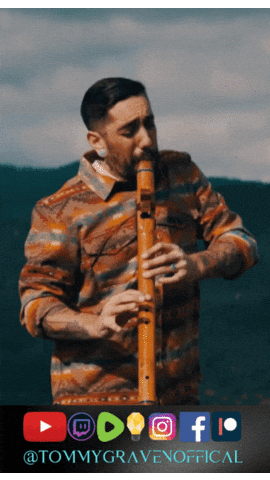 Tommygravenmusic giphyupload tommy native flute GIF