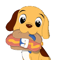 Hot Dog Sticker by Pudgy Penguins