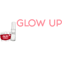 Skincare Glowing Sticker by Olay India