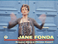 scissorsisters kiki jane fonda baby daddy jake shears GIF