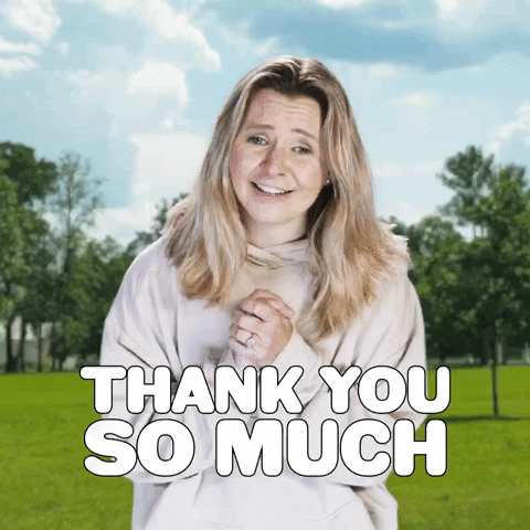 Thank You So Much GIF by Beverley Mitchell