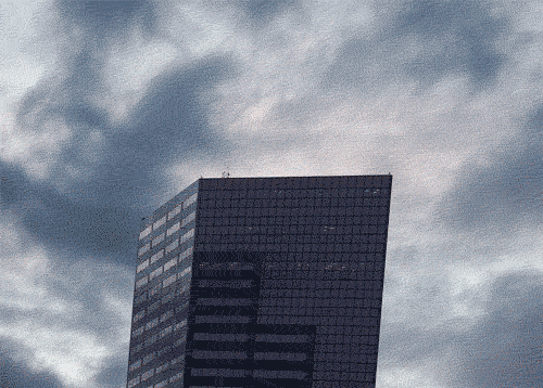 blue sky clouds GIF by hateplow