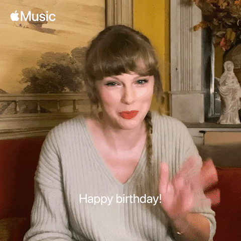 Happy Birthday Omg GIF by Apple Music