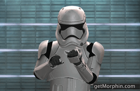 Star Wars Middle Finger GIF by Morphin