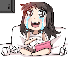 Happy Cry Sticker by Jin