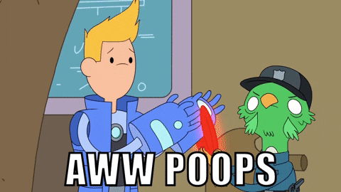 aww poop GIF by Cartoon Hangover