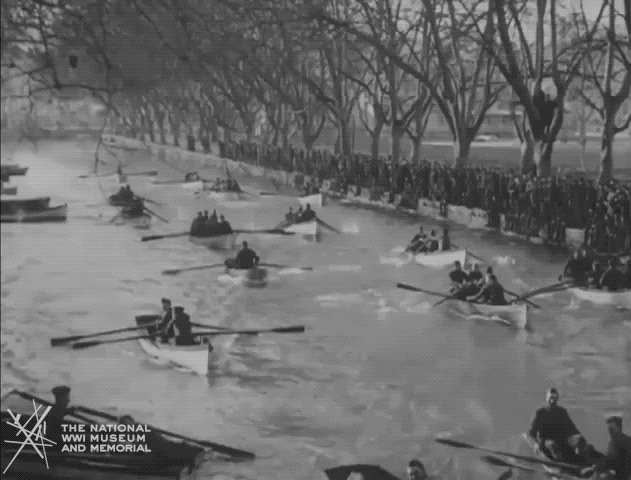 NationalWWIMuseum giphyupload black and white racing military GIF