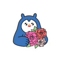 Flower Sticker by Loka Made