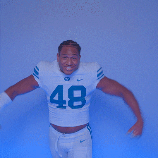 Byu Football Sport GIF by BYU Cougars