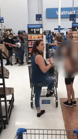‘You’re Making Yourself Sick’: Walmart Shopper Rails Against Need for Masks