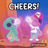 Bottoms Up Cheers GIF by VeeFriends