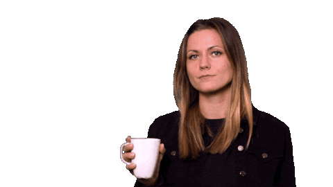 Coffee Work Sticker by Sender und Empfänger